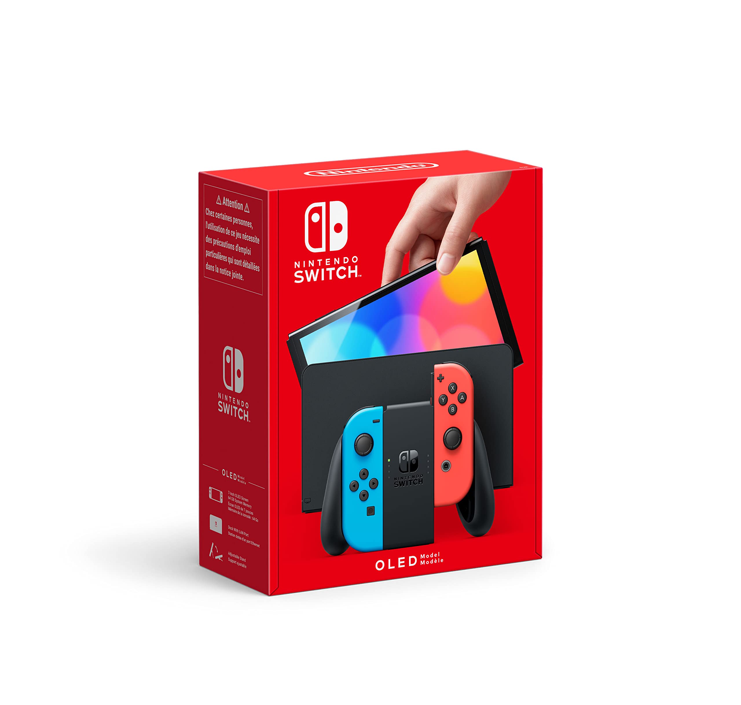 Nintendo Switch OLED with Controller and Dock Box