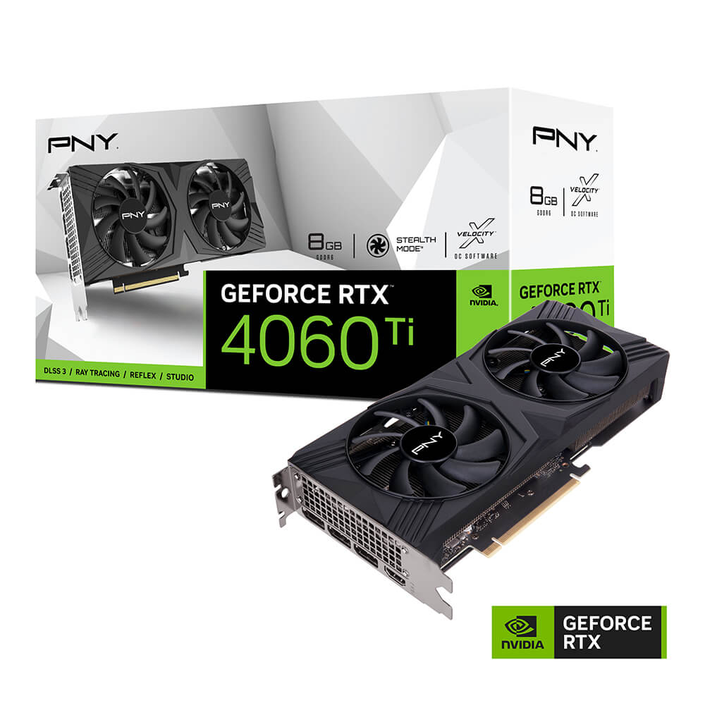 PNY GeForce RTX 4060Ti | Verto 8GB GPU