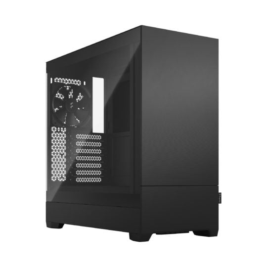 Fractal Design Pop Silent TG | ATX Tempered Glass Case (Clear)