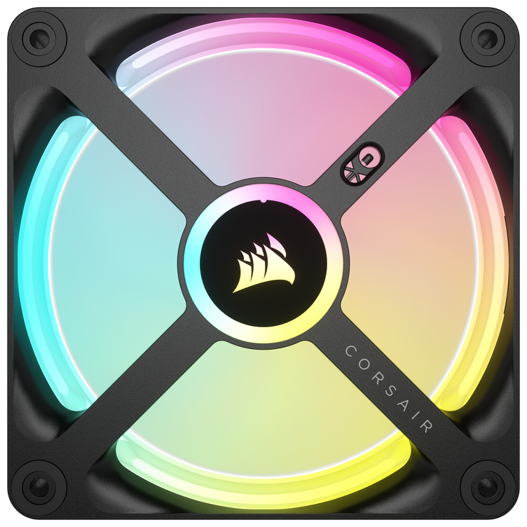 Corsair iCUE QX120 RGB | 120mm Magnetic Dome Fan