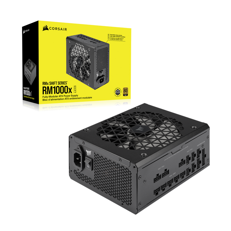 Corsair RM1000X SHIFT | Fully-Modular 80+ Gold ATX 3.0 PSU