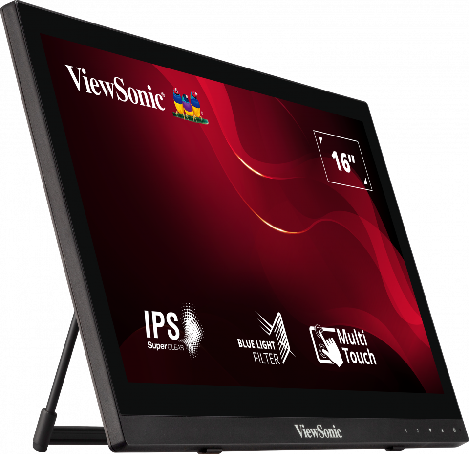 Viewsonic TD1630-3 | 15.6" 10 Point Touch 1080P Monitor
