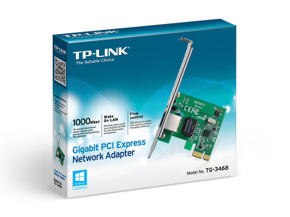 TP-Link TG-3468 | Gigabit PCIE Network Adapter