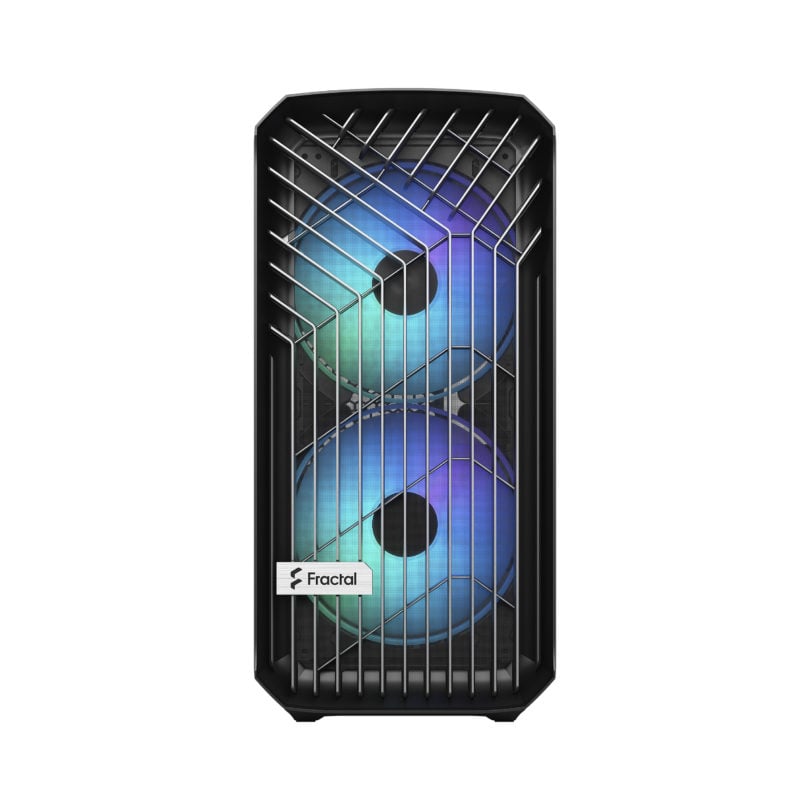 Fractal Design Torrent Compact RGB TG | mATX Tempered Glass Case (Light Tint)