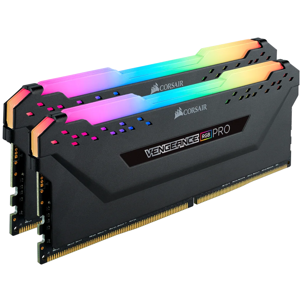 Corsair Vengeance RGB PRO SL 32GB (16x2) | DDR4 3600MHz CL18 RAM (Black)