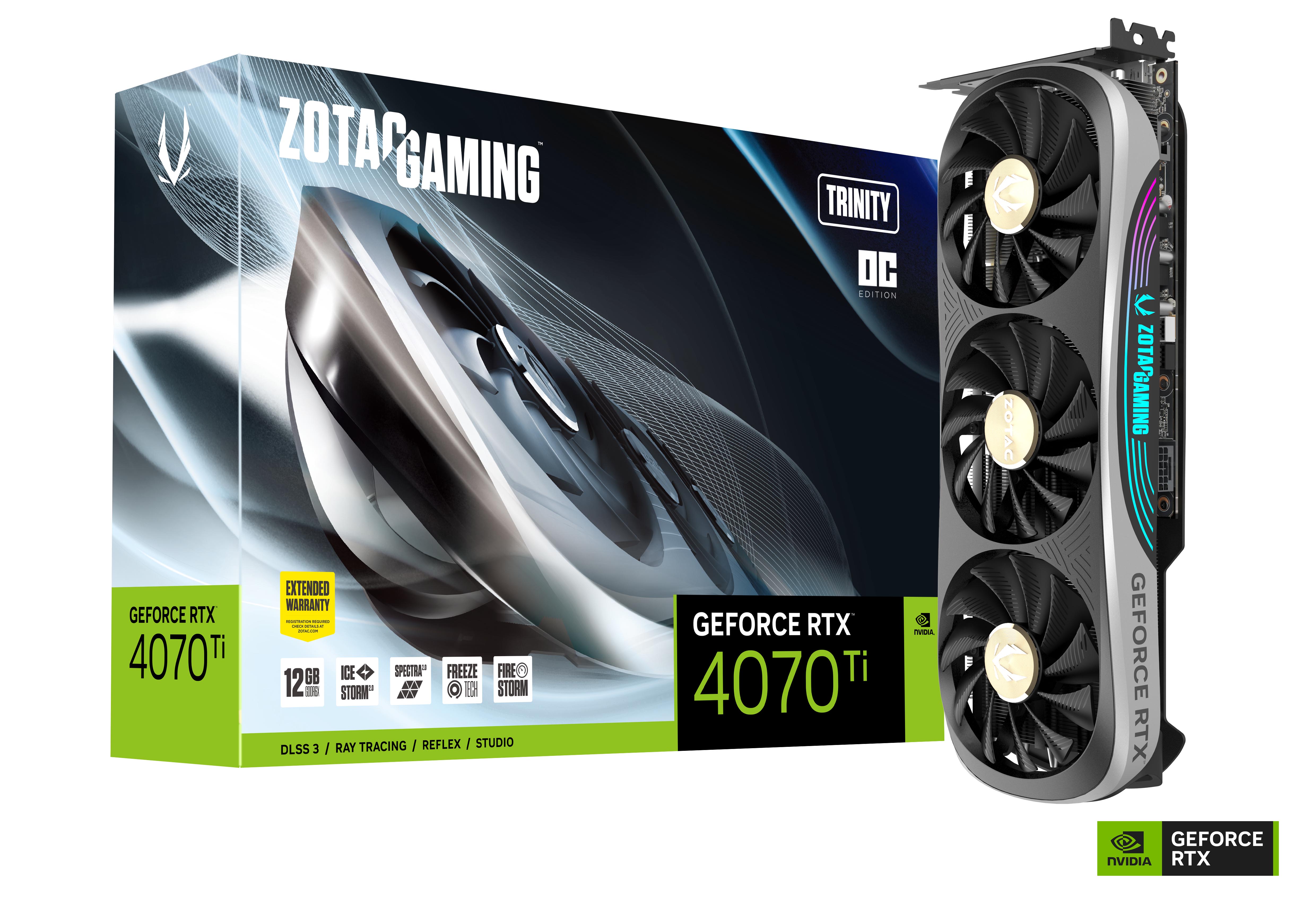 Zotac GeForce RTX 4070Ti | Trinity OC 12GB GPU