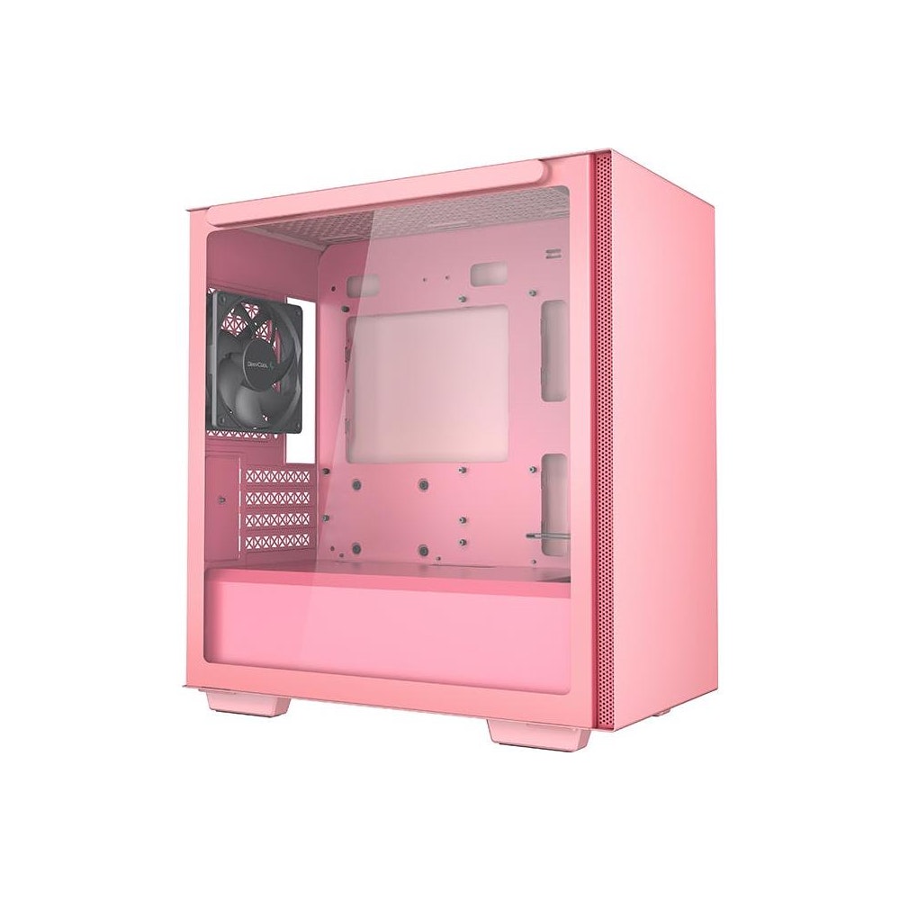 DeepCool Macube 110 | mATX Tempered Glass Case (Pink)