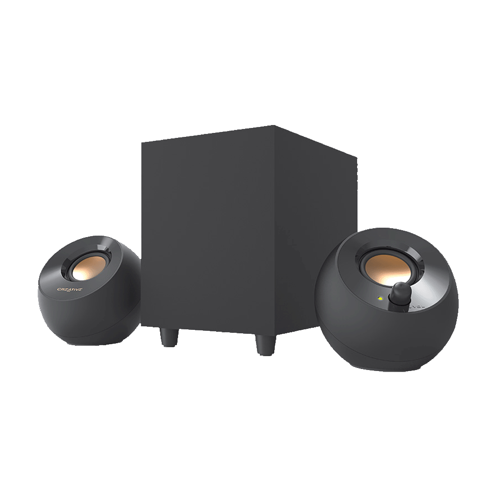 Creative Pebble PLUS | 2.0 Desktop Speaker