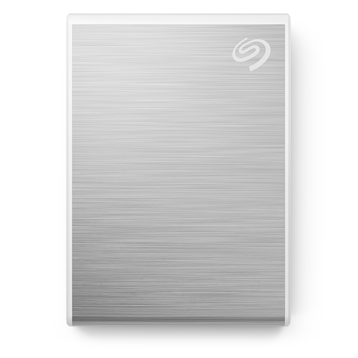 Seagate One Touch 500GB | USB C External SSD (Silver)