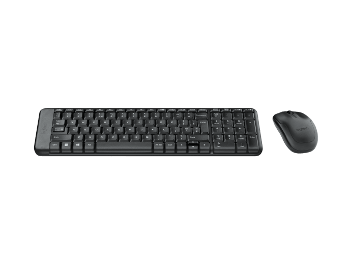 Logitech MK220 | Compact Wireless Membrane Keyboard & Mouse Combo